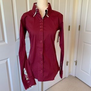 Royal Highness Equestrian - Fitted show blouse - L